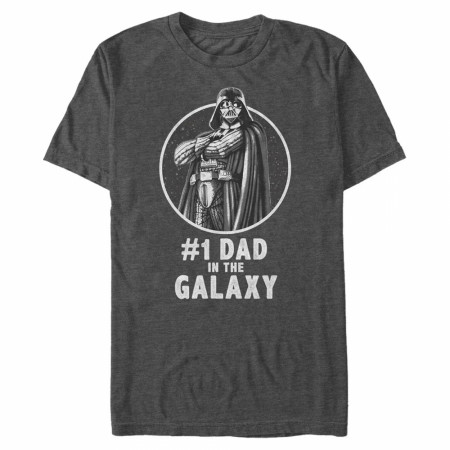 Star Wars Darth Vader #1 Dad in The Galaxy T-Shirt